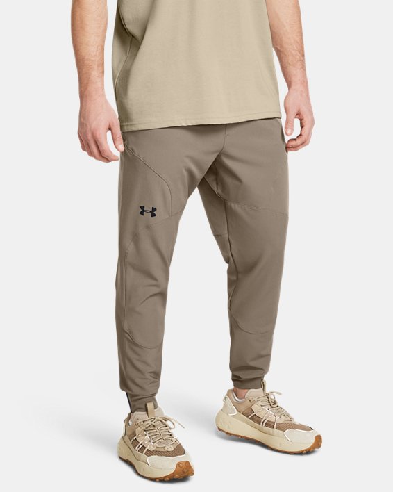 Men's UA Unstoppable Joggers in Brown image number 0